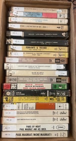 4-Track Reel To Reel Stereo Tape Lot (20) Capital EMI ~ Philips ~ Columbia