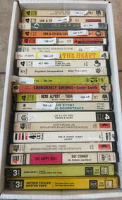 4-Track Reel To Reel Stereo Tape Lot (20) Jazz ~ Pop ~ 1960s