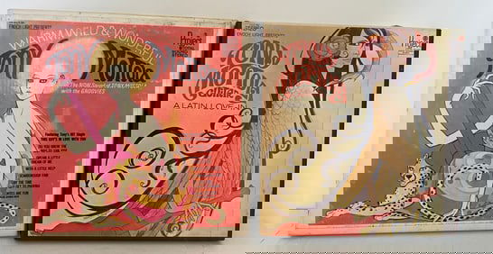 Tony Mottola Reel to Reel 4-Track Stereo Tape Lot of 2 Warm, Wild & Wonderful