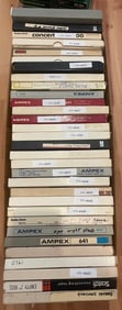 4-Track Reel To Reel Tape Lot of 31 Recorded Archive Music & Radio