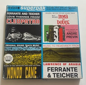 Mondo Cane / Cleopatra Soundtrack Reel To Reel 4-Track Stereo Tape