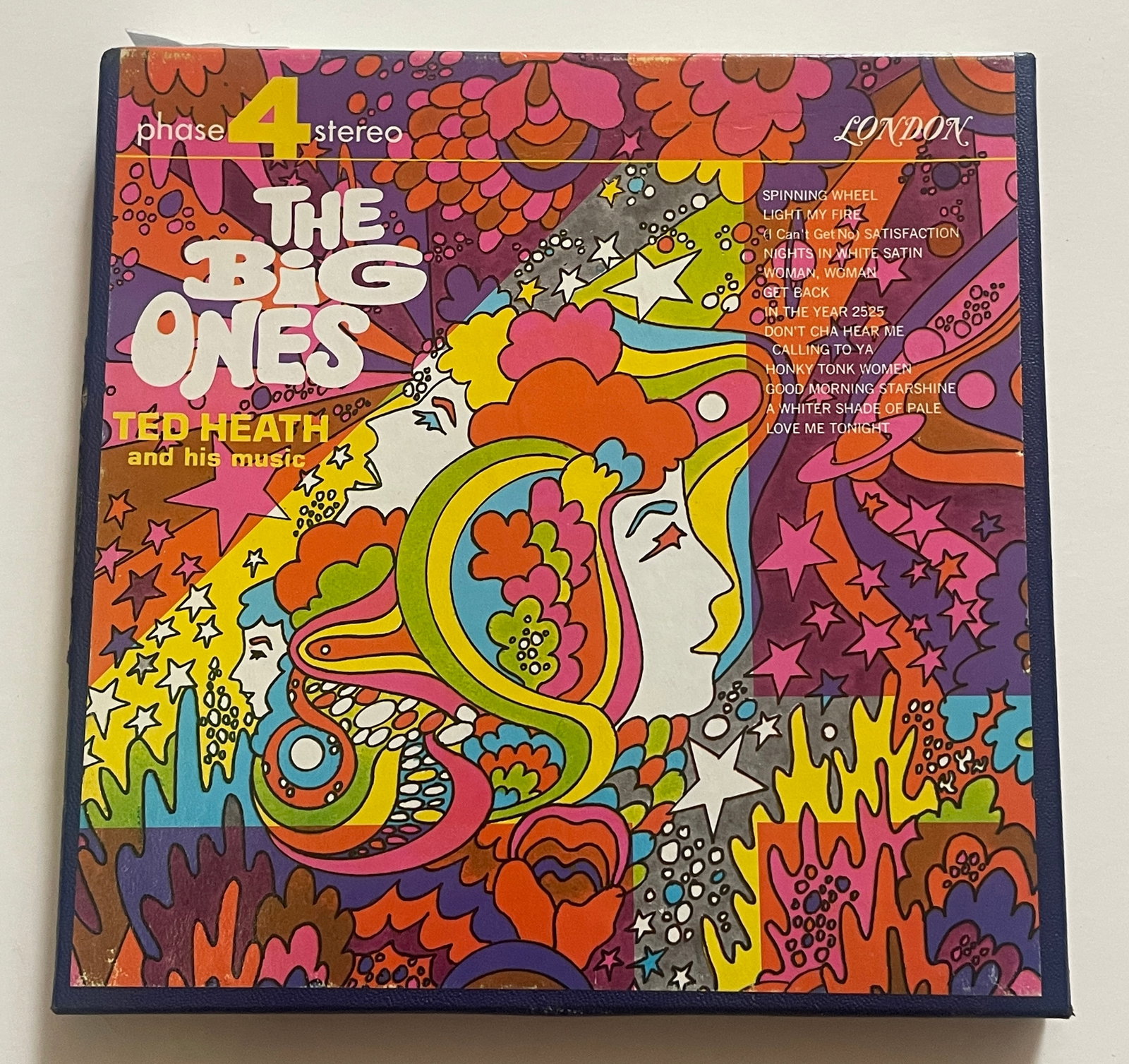The Big Ones - Ted Heath Reel To Reel 4-Track Stereo Tape: Good condition.