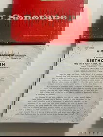 "Archduke" Trio In B Flat, Op. 97 - Badura-Skoda / Janigro / Fournier Reel To Reel 4-Track Tape