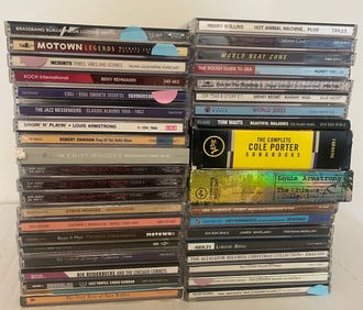 Jazz Only CD Collection Lot Verve Box Sets Stevie Wonder Sealed