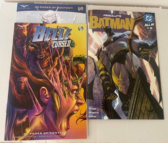 Absolute Batman #1 Comic Variant Cover + Belle Cursed & Deep Freeze FanExpo