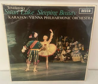 Swan Lake / Sleeping Beauty - Karajan LP DECCA Stereo SXL-6187