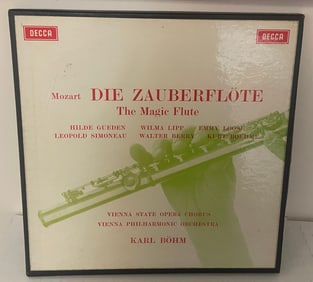 Die Zauberflöte (The Magic Flute) - Karl Böhm 3x LP Box DECCA SXL-2215 STEREO