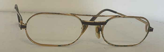 Vintage Cartier Paris Gold Plated Glasses 53-20 c.1970s-80s