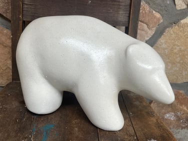 1978 Alva Museum Ceramic Bear Sculpture Modernism