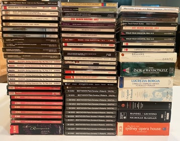 High Quality Classical Only Audiophile CD Collection EX to NM 60+ Box Sets