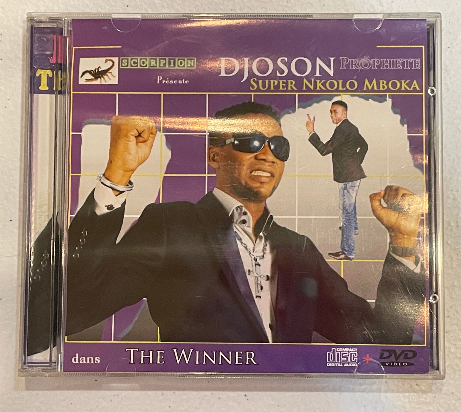 Djoson Philosophe - The Winner CD DVD African Music SIGNED (1 of 5)