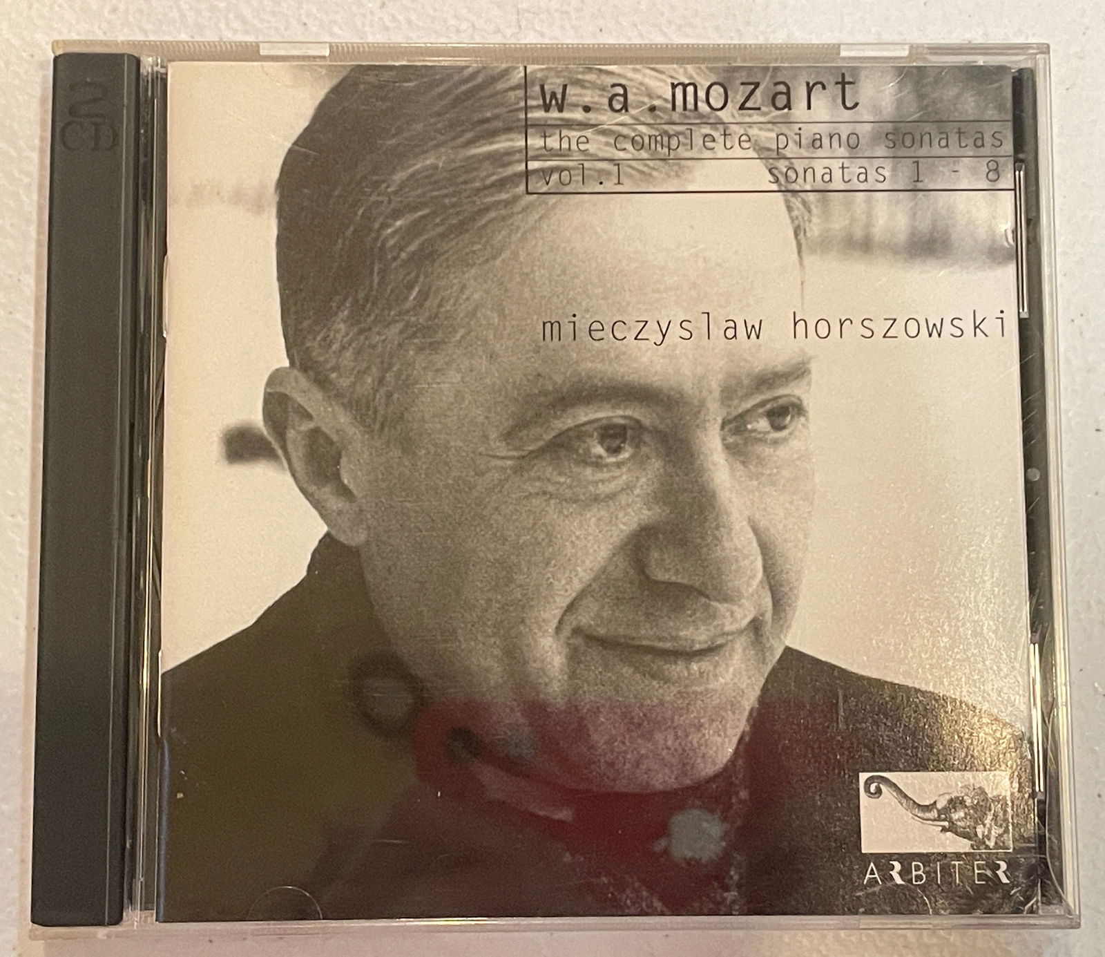 Mieczyslaw Horszowski - Mozart Piano Sonatas CD Arbiter 101: VG+