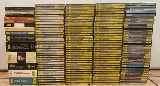 DEUTSCHE GRAMMOPHON Only Massive Classical Audiophile Collection Lot Box Sets
