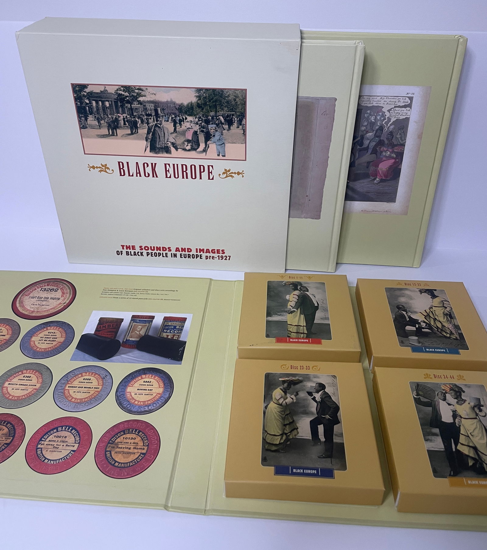 Black Europe - The Sounds & Images Of Black People In Europe Pre-1927 45x CD Box Set
