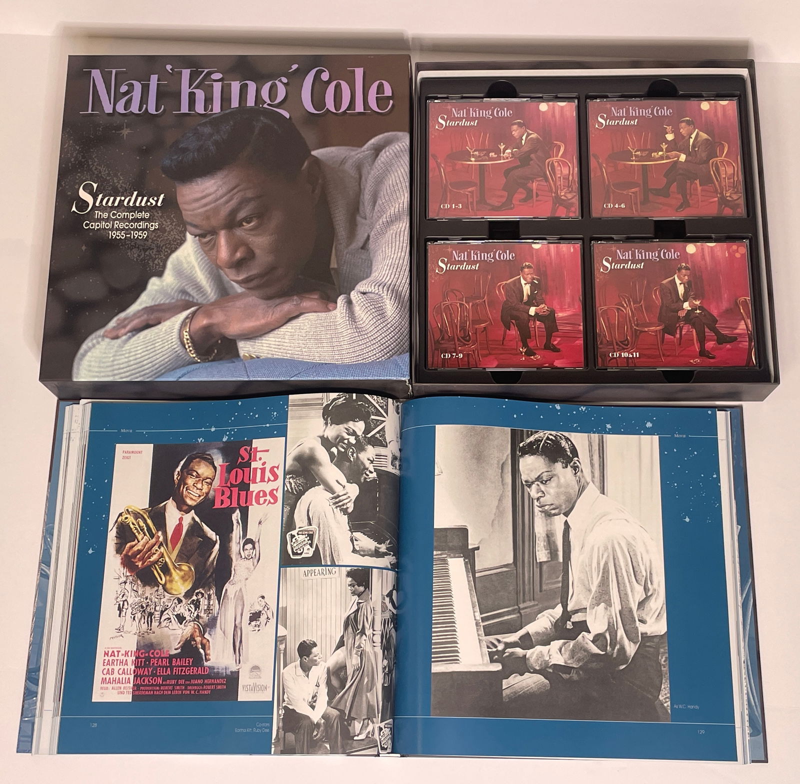 Nat 'King' Cole* – Stardust: The Complete Capitol Recordings 1955-1959 Bear Family Records CD Box (1 of 15)