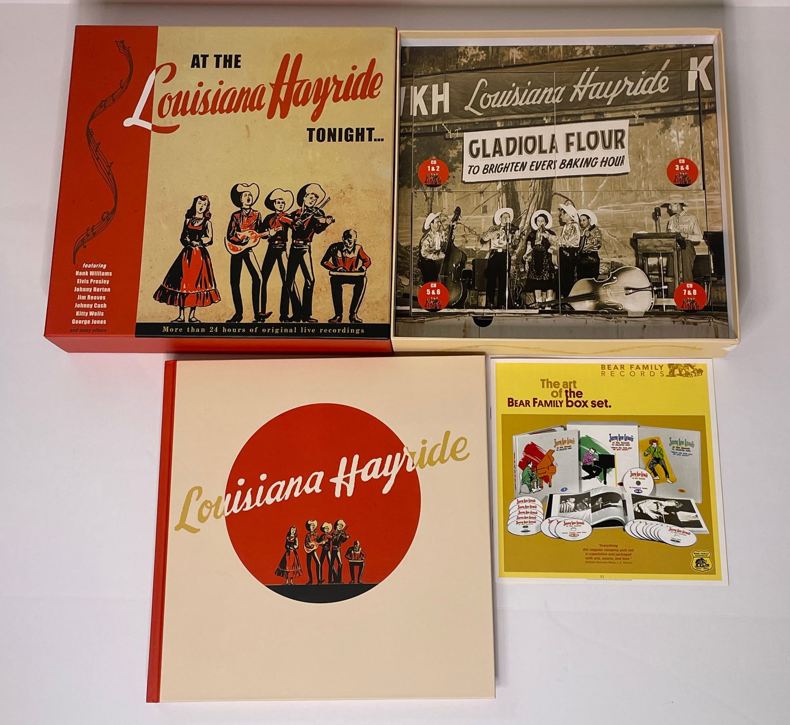 At The Louisiana Hayride Tonight Bear Family Records CD Box Set (1 of 15)
