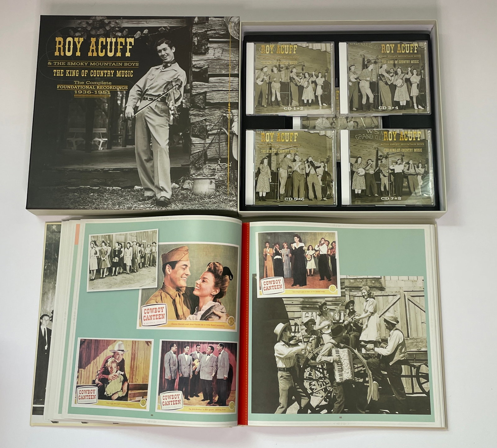 Roy Acuff & The Smoky Mountain Boys – The King Of Country Music Complete Recordings CD Box Set (1 of 19)