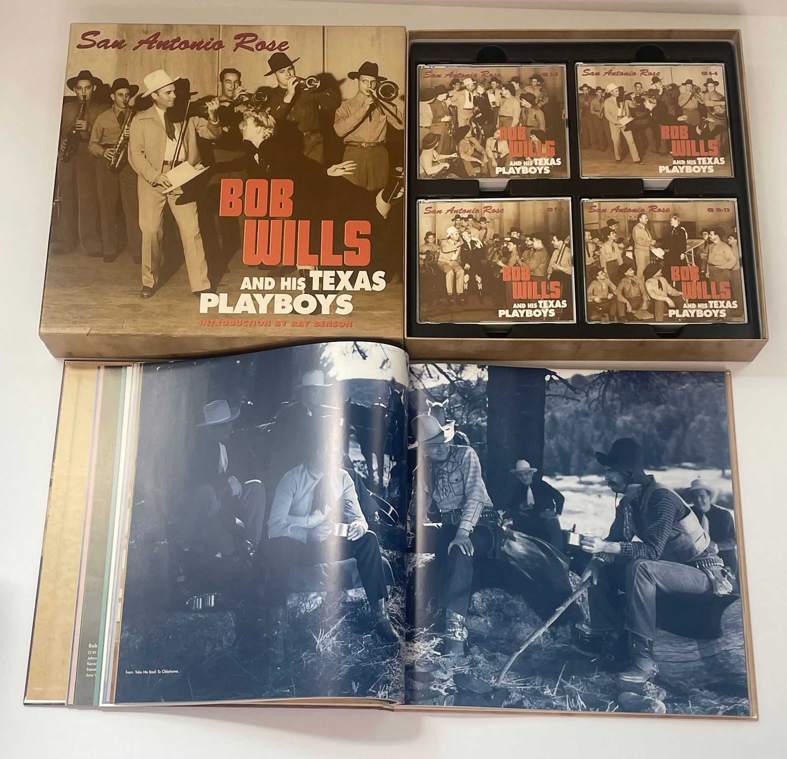 Bob Wills And His Texas Playboys – San Antonio Rose Bear Family Records CD Box Set (1 of 15)