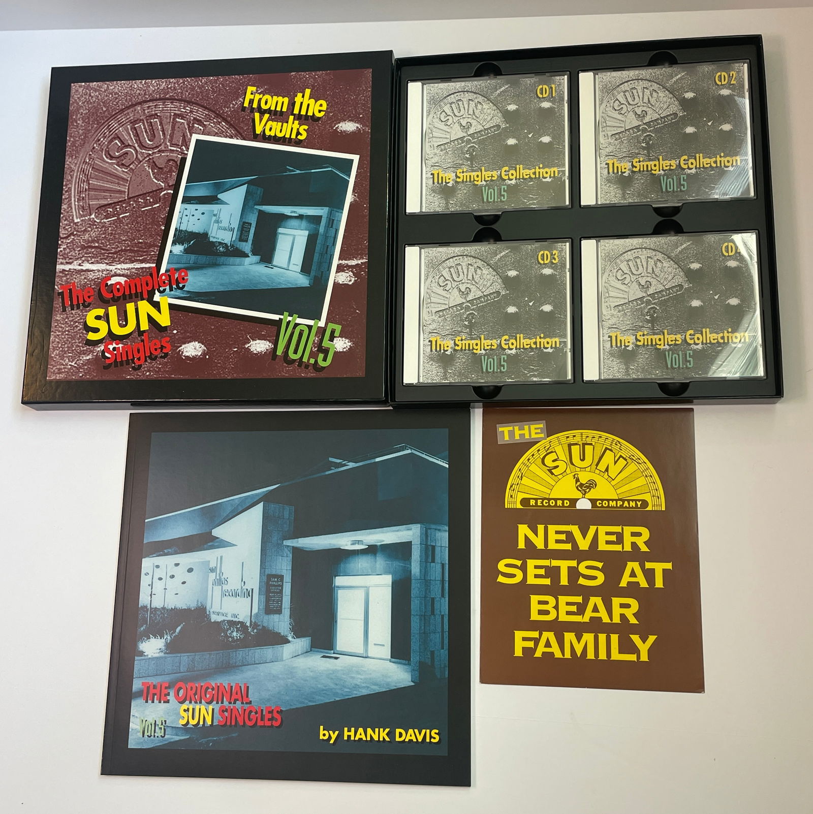 The Complete Sun Singles, Vol. 5 Bear Family Records CD Box Set (1 of 15)