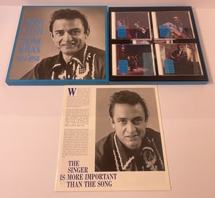 Johnny Cash – The Man In Black 1954-1958 Bear Family Records CD Box Set