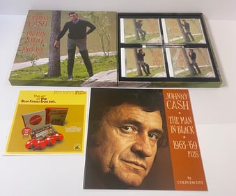 Johnny Cash – The Man In Black, 1963-1969, Plus Bear Family Records CD Box Set