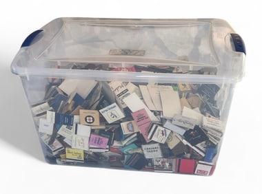 15+ lbs of Vintage Matchbooks Lot Hotels Restaurants & More