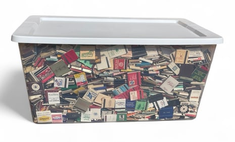 34+ lbs of Vintage Matchbooks Lot Hotels Restaurants & More