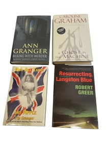 Mystery Book Collection Lot (31) Many Signed (18) Authors (G)