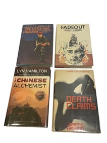 Mystery Book Collection Lot (34) Many Signed (15) Authors (H)