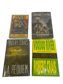 Mystery Book Collection Lot (33) Many Signed (16) Authors (C)