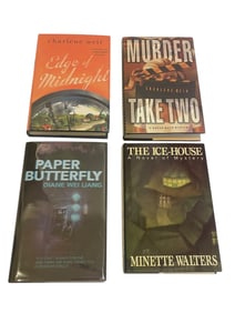 Mystery Book Collection Lot (28) Many Signed (17) Authors (W)