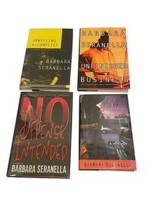 Mystery Book Collection Lot (35) Many Signed (21) Authors (S)