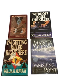 Mystery Book Collection Lot (34) Signed Copies (18) Authors (M-N)