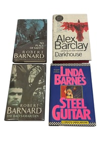 Mystery Book Collection Lot (32) Signed Copies (12) Authors (B)
