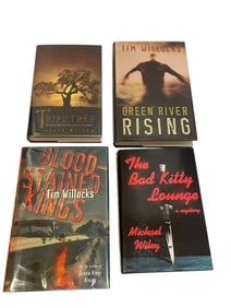 Mystery Book Collection Lot (31) Signed Copies (17) Authors (W)