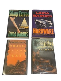 Mystery Book Collection Lot (36) Signed Copies (15) Authors (B)