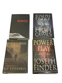 Mystery Book Collection Lot (28) Signed Copies (15) Authors (F)