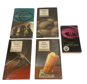 Mystery Book Collection Lot (37) Signed Copies (12) Authors (O-P)