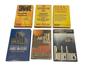 Mystery Book Collection Lot (35) Signed Copies (13) Authors (M)