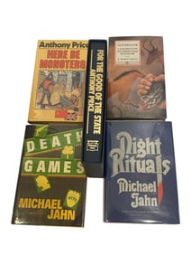 Mystery Book Collection Lot (33) Signed Copies (12) Authors (P)