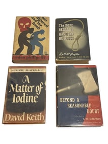 Mystery Book Collection Lot (16) Signed (2) Rare & Collectible Copies