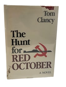 Tom Clancy - The Hunt For Red October - First Edition First Printing