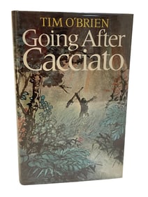 Tim O’Brien - Going After Cacciato SIGNED First UK Edition