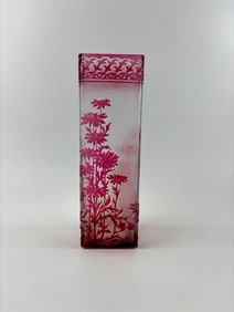 Baccarat Eglantier Stem Vase c1900