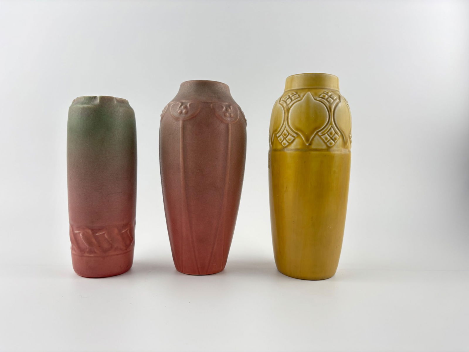 Three Rookwood Pottery Vases  (1 of 10)