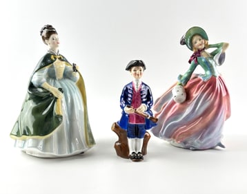 Three Royal Doulton Figurines