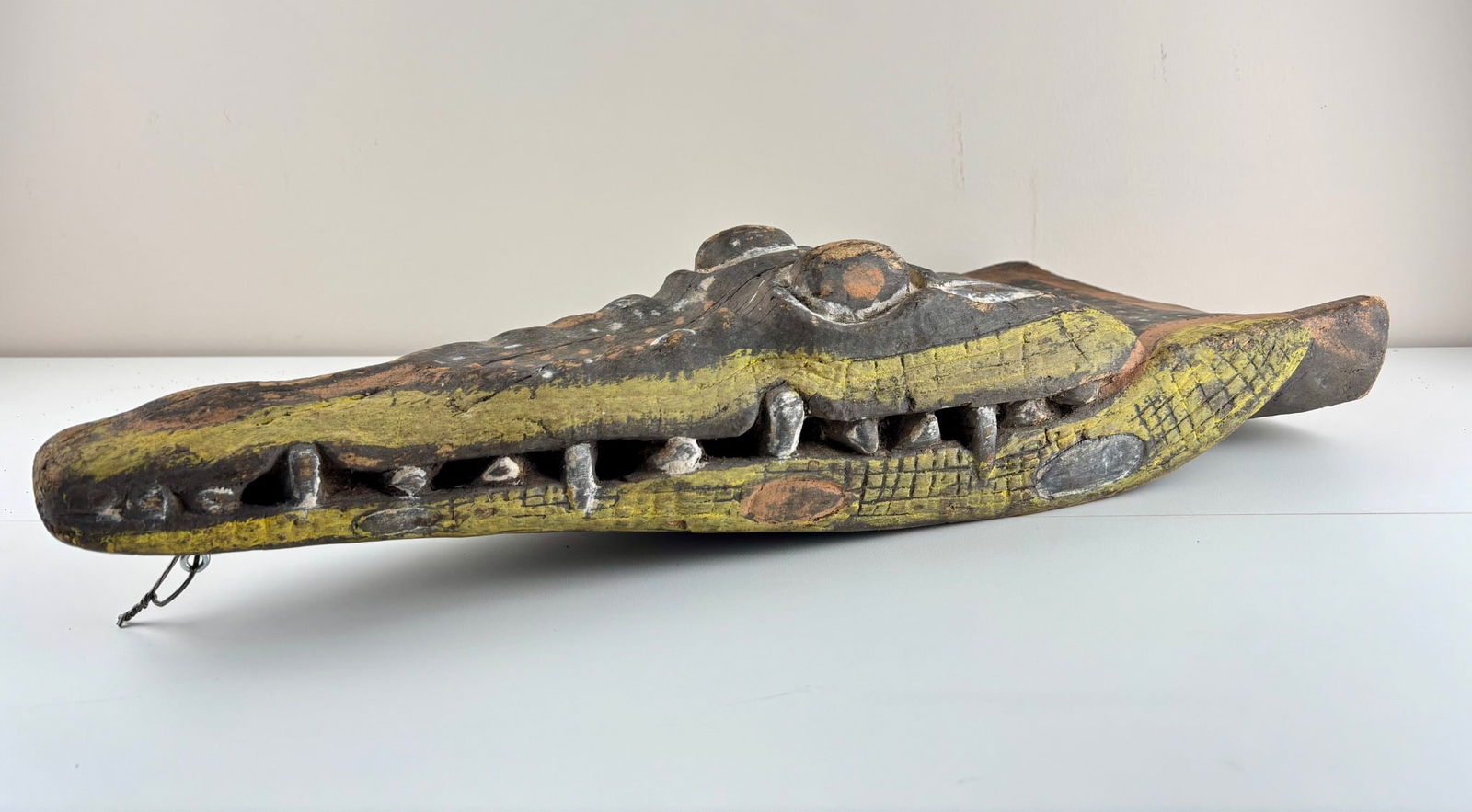Crocodile Canoe Prow, Sepik River, Papua New Guinea (1 of 13)