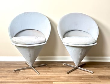 Vitra Cone Chairs by Verner Panton, Circa 1958