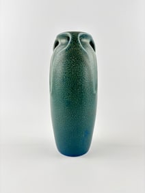 Rookwood Pottery Vase with Blue-Green Textured Glaze, Shape 2126