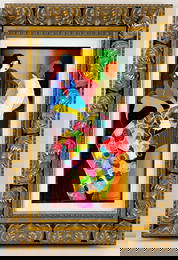 ‘Confiding’ Itzchak Tarkay Hand Embellished Serigraph on Canvas